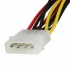 StarTech.com Cable SATA con Ángulo, 4-pin Molex Macho - 2x SATA 15-pin Hembra, 30cm  3