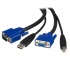 StarTech.com Cable KVM Universal 2 en 1 PS/2 HD-15 VGA, 3 Metros  1