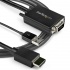 StarTech.com Cable VGA/USB A Macho - HDMI A Macho, 2 Metros, Negro  6