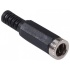 Steren Adaptador Invertido 2.1mm Hembra, Negro  1