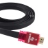 Steren Cable HDMI Macho - HDMI Macho, 4K, 2 Metros, Negro/Rojo  3