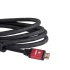 Steren Cable Elite con Filtros de Ferrita HDMI Macho - HDMI Macho, 4K, 1.8 Metros, Negro/Rojo  3