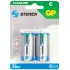 Steren Pilas No Recargables C, Alcalinas, 1.5V, 2 Piezas  1