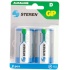 Steren Pilas No Recargables D, Alcalinas, 1.5V, 2 Piezas  1