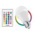 Steren Foco LED Inteligente FOC-150/RGB, RGB, Base E27, 5W, Blanco, Ahorro de 85%  1