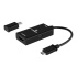 Steren Adaptador para Smartphone MHL, HDMI + Micro USB Hembra, Negro  1