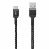 Steren Cable USB-A Macho - USB-C Macho, 1.9 Metros, Negro  1