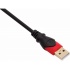 Steren Cable Elite USB A Macho - USB A Hembra, 1.8 Metros, Negro/Rojo  2