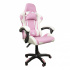 Stylos Silla Gamer SGSI02, hasta 115kg, Rosa/Blanco  1