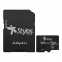 Memoria Flash Stylos STMS1281B, 128GB MicroSDHC Clase 10  1