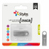 Memoria USB Stylos ST100, 256GB, USB 2.0, Plata  4