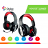 Stylos Audífonos Gamer STSHEG2B, Alámbricos, 3.5 mm, 1.5 Metros, USB, Negro/Rojo  4