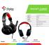 Stylos Audífonos Gamer STSHEG2B, Alámbricos, 3.5 mm, 1.5 Metros, USB, Negro/Rojo  6