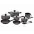 T-Fal Batería de Cocina Family Cook, 13 Piezas, Gris  1