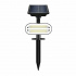 Tecnolite Lámpara Solar LED con Estaca para Piso Zolbene III, Exteriores, Luz Cálida Brillante, 1.6W, 130 Lúmenes, Negro  2