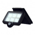 Tecnolite Lámpara LED Solar para Pared con Sensor de Movimiento, Luz de Día, 3W, 350 Lúmenes, Negro, para Casa  2