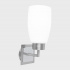 Tecnolite Lámpara para Pared Gibraltar, Interiores, 8.5W, Base E27, Plata, para Casa - No Incluye Foco  2