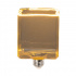 ﻿Tecnolite Foco Cubo Regulable LED, Luz Ámbar, Base E27, 6W, 330 Lúmenes, Transparente Ámbar  1