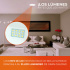 Tecnolite Lámpara LED Downlight para Techo Bucaramanga VI, Interiores, Luz Blanca Neutra, 6W, 320 Lúmenes, Blanco, para Casa  7