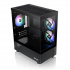 Gabinete Thermaltake View 170 TG ARGB, Micro-Tower, Micro-ATX/Mini-ITX, USB 3.0, sin Fuente, 3 Ventiladores Instalados, Negro  6