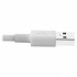 Tripp Lite by Eaton Cable de Carga Certificado MFi Lightning Macho - USB A Macho 2.0, 91.4cm, Blanco, para iPhone/iPad/iPod  4
