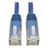 Tripp Lite by Eaton Cable Patch Cat5/5e/6 UTP Premium Moldeado RJ-45 Macho - RJ-45 Macho, 30cm, Azul  1