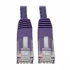 Tripp Lite by Eaton Cable Patch Cat6 UTP Moldeado RJ-45 Macho - RJ-45 Macho, 7.62 Metros, Púrpura  1