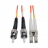 Tripp Lite by Eaton Cable Fibra Óptica Dúplex LC Macho - ST Macho, 62.5/125, 5 Metros, Naranja  1