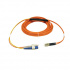 Tripp Lite by Eaton Cable Fibra Óptica 2x LC Macho - 2x SC Macho, 1 Metro, Naranja  1