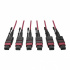 Tripp Lite by Eaton Cable Fibra Óptica Multimodo OM4 3x MTP Macho - 3x MTP Macho, 15 Metros, Magenta  1