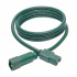 Tripp Lite by Eaton Cable de Poder C14 Macho - C15 Hembra, 1.8 Metros, Verde  4