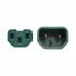 Tripp Lite by Eaton Cable de Poder C14 Macho - C15 Hembra, 1.8 Metros, Verde  2