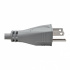 Tripp Lite by Eaton Cable de Poder NEMA 5-15P Macho - NEMA 5-15R Hembra, 4.5 Metros, Gris  3