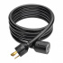 Tripp Lite by Eaton Cable de Poder NEMA L5-30P Macho - NEMA L5-30R Hembra, 3 Metros, Negro  5