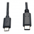 Tripp Lite by Eaton Cable Micro-USB-B Macho - USB-C Macho, 1.8 Metros, Negro  1