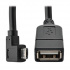 Tripp Lite by Eaton Cable Micro USB B Macho - USB A Hembra, 15cm, Negro  1