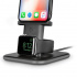 TwelveSouth Cargador de Pared Dual HiRise Duet, para iPhone/Apple Watch, Negro ― Abierto  2