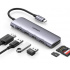 Ugreen Hub USB-C Macho, 3x USB-A 3.0, 1x HDMI, 1x SD, 1x MicroSD, 5 Gbit/s, Gris  4