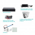 Uniarch Kit de Vigilancia Turret de 4 Cámaras Turret CCTV y 4 Canales con Grabadora, Cables y Fuente de Poder  2