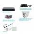 Uniarch Kit de Vigilancia Color Hunter de 4 Cámaras CCTV Turret y 6 Canales, con Grabadora, Cables y Fuente de Poder  2