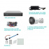 Uniarch Kit de Vigilancia Analógico de 4 Cámaras CCTV Bullet y 6 Canales, con Grabadora, Cables y Fuente de Poder  2