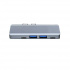 Urban Balance Docking Station UB52 para MacBook, 2x USB 3.0, 2x USB-C, 1x HDMI, Gris  2