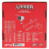 Urrea Llave de Impacto Neumática UP776, 3/4", Rojo/Plata  5