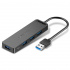 Vention Hub USB 3.0 Macho - 4x USB-A 3.2, 5 Mbit/s, Negro  1