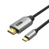 Vention Cable USB C Macho - HDMI Macho, 2 Metros, Negro  1