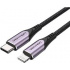 Vention Cable Lightning Macho - USB C Macho, 2 Metros, Negro  1