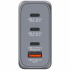 Verbatim Cargador de Pared GNC-100, 100W, 3x USB-C, 1x USB-A, Gris  2