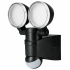 Volteck Lámpara Arbotante LED para Pared con Sensor de Movimiento, Luz Neutra, 12W, 1000 Lúmenes, Negro, para Casa  1