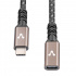 Vorago Cable USB-C Macho - Lighting Hembra, 1 Metro, Negro/Bronce  3