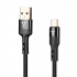 Vorago Cable USB A Macho - USB C Macho, 3 Metros, Negro  2